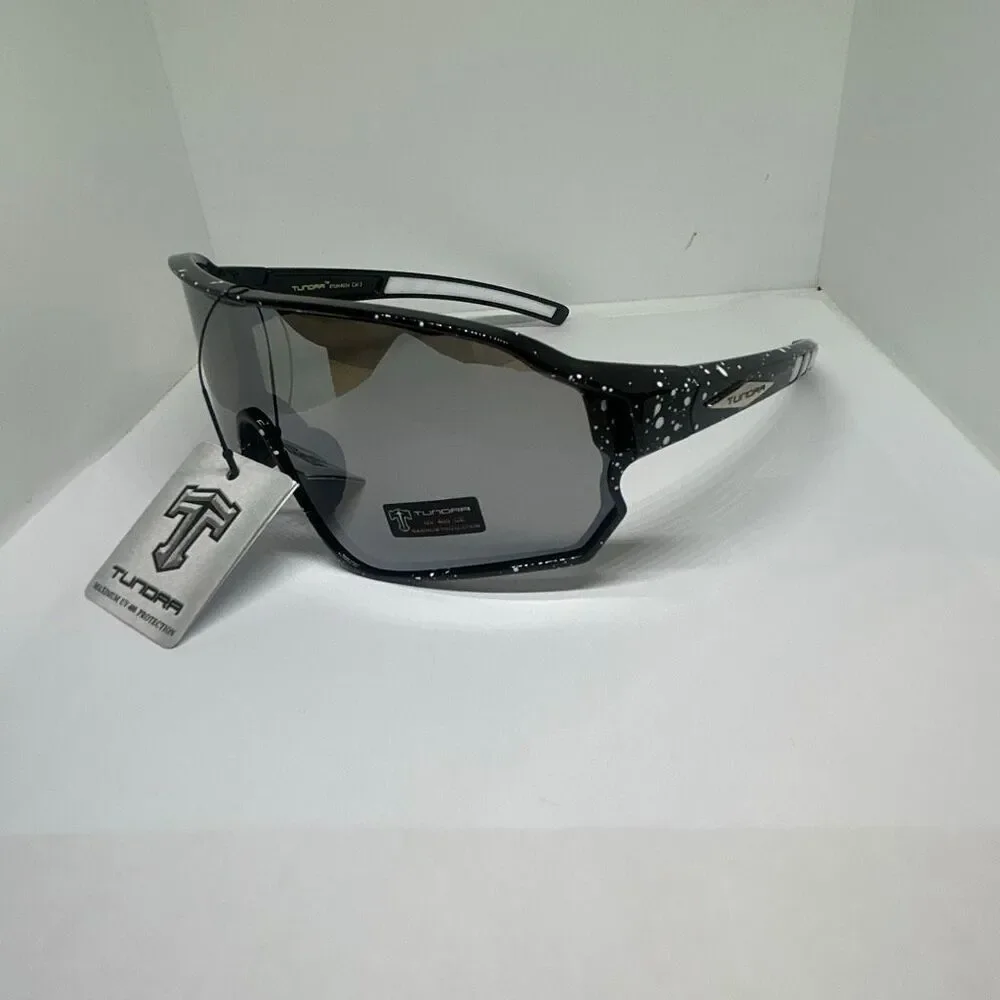 Tundra Wraparound Shield Sunglasses UV400 Mirrored Sport Style